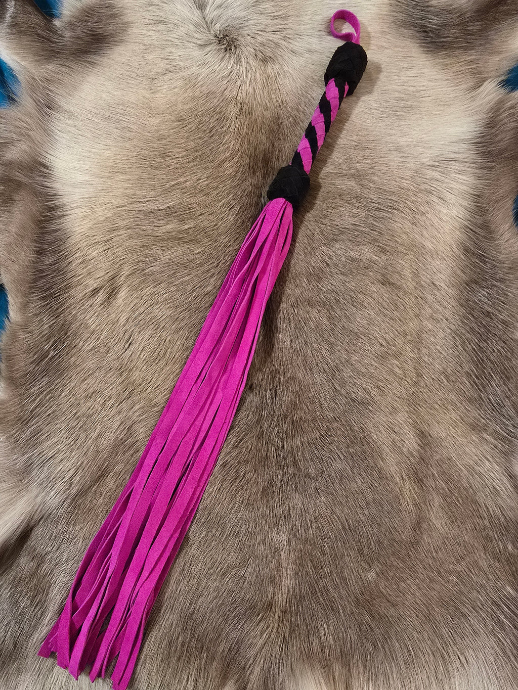 Shadowplay Suede Flogger