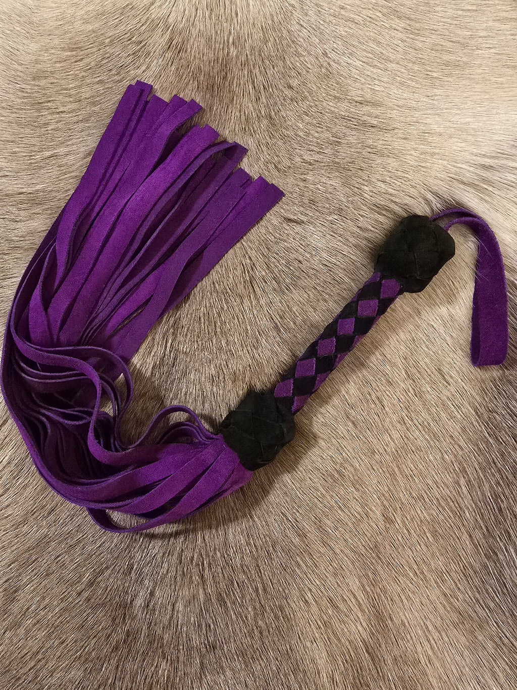 Shadowplay Suede Flogger