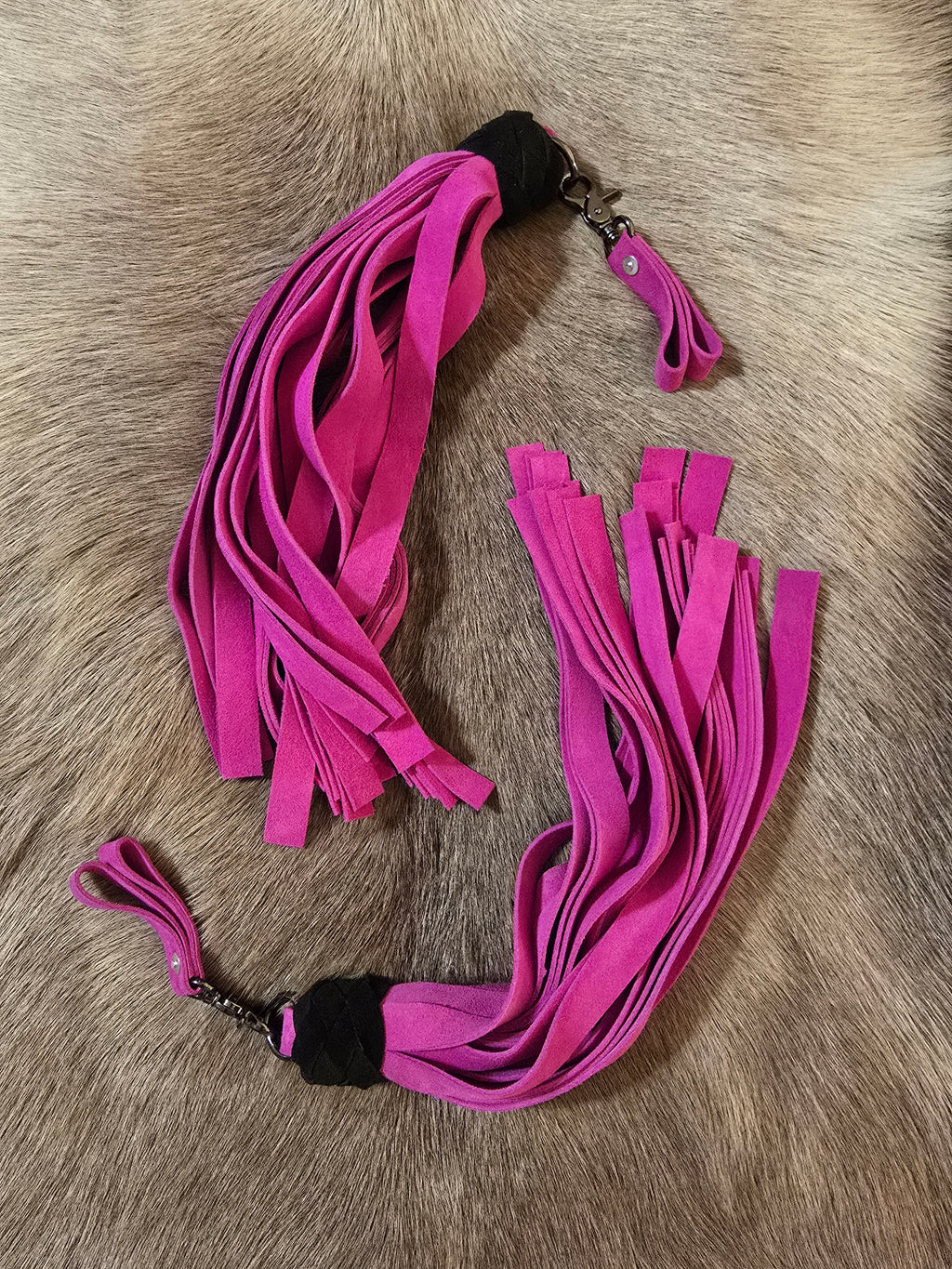 Shadowlash Suede Finger Flogger